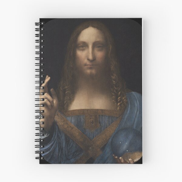 Item preview, Salvator Mundi by Leonardo da Vinci | Round Edges Cutout designed and sold by Dator.