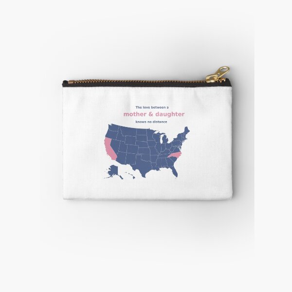 Item preview, the love between a mother and daughter knows no distance (north carolina and california) designed and sold by Bug & Brush.