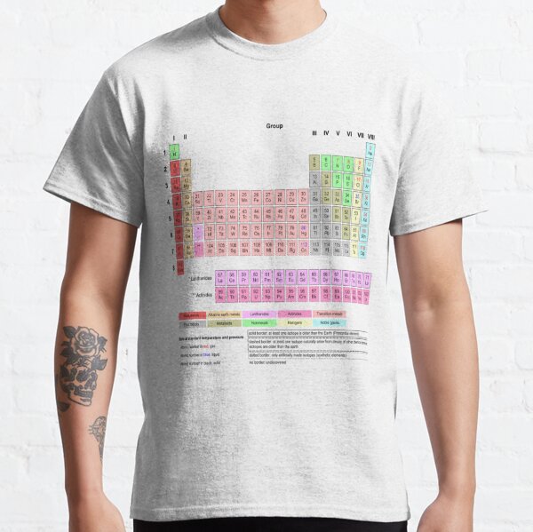 #Periodic #Table of #Elements #PeriodicTableofElements Classic T-Shirt