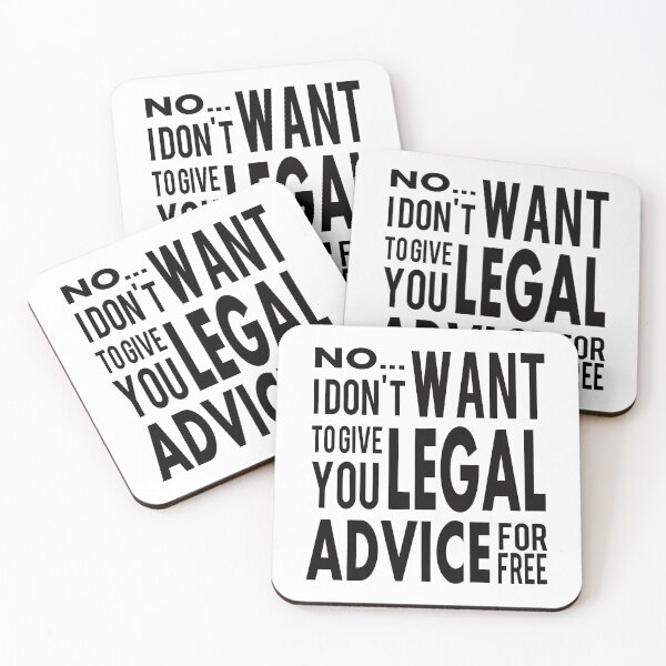 Item preview, Attorney Free Legal Advice - Lawyer Law Student Graduation Gift designed and sold by BestTrendyChoices.