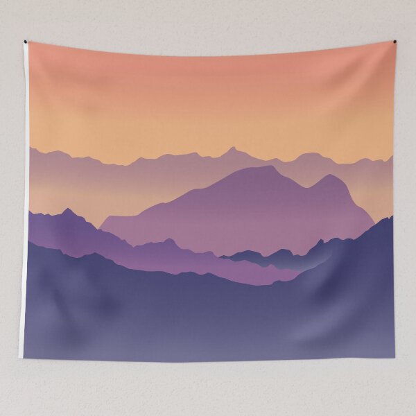 Item preview, Art Deco A Sleeper`s Retro Country Side Sunset Vintage Style designed and sold by 108dragons.
