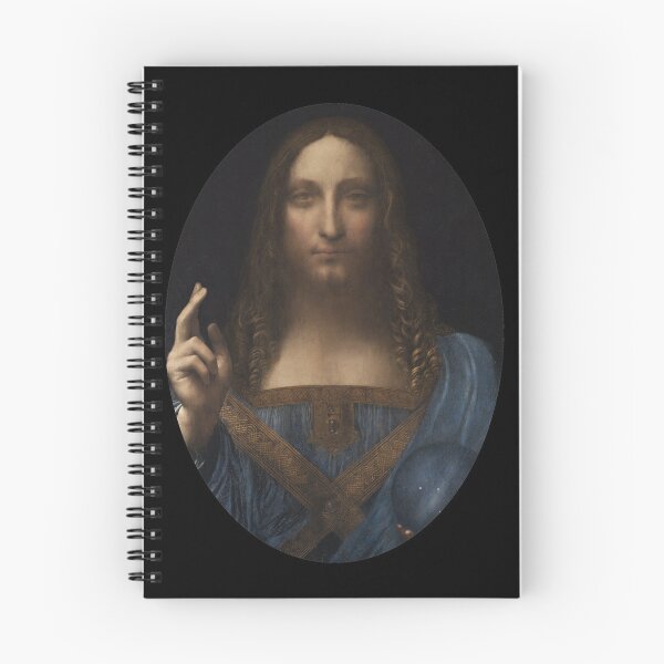 Item preview, Copy of Salvator Mundi by Leonardo da Vinci | Oval Cutout designed and sold by Dator.