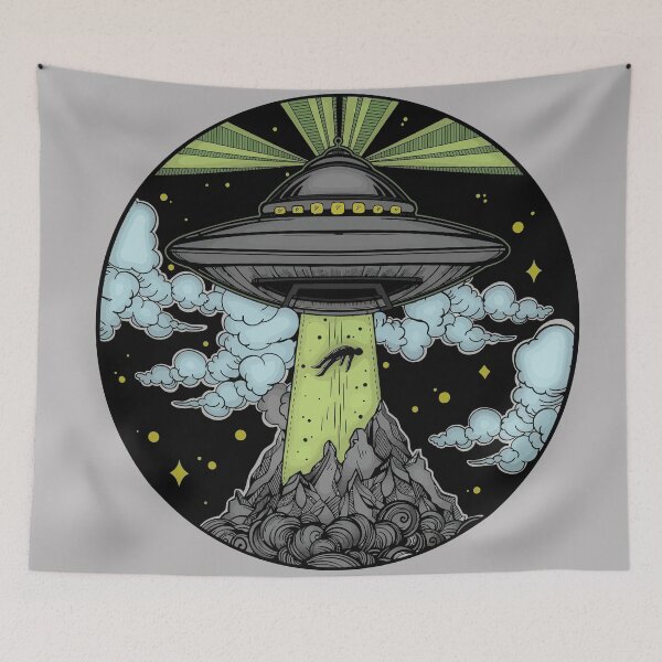 Item preview, Alien Abduction designed and sold by ParanormalWorld.