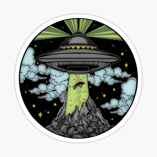 Item preview, Alien Abduction designed and sold by ParanormalWorld.