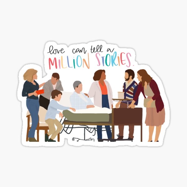 love's unkind, spiteful in a million ways Sticker