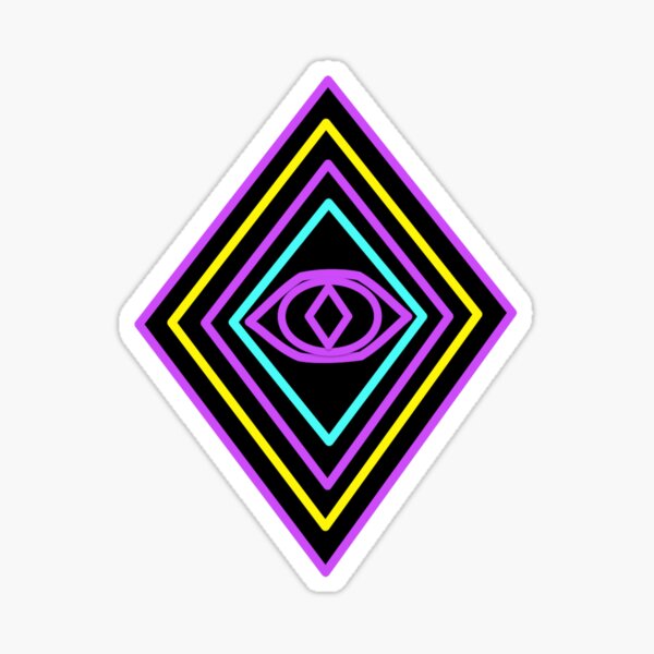 Retro Diamond Sticker