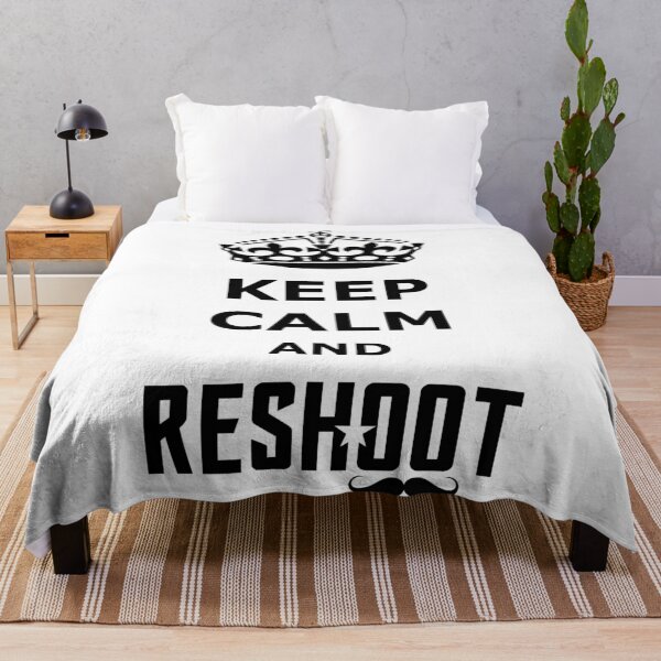Item preview, Keep Calm and Reshoot designed and sold by SFXmedia.