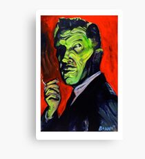 Vincent Price taking a smoke break Canvas Print