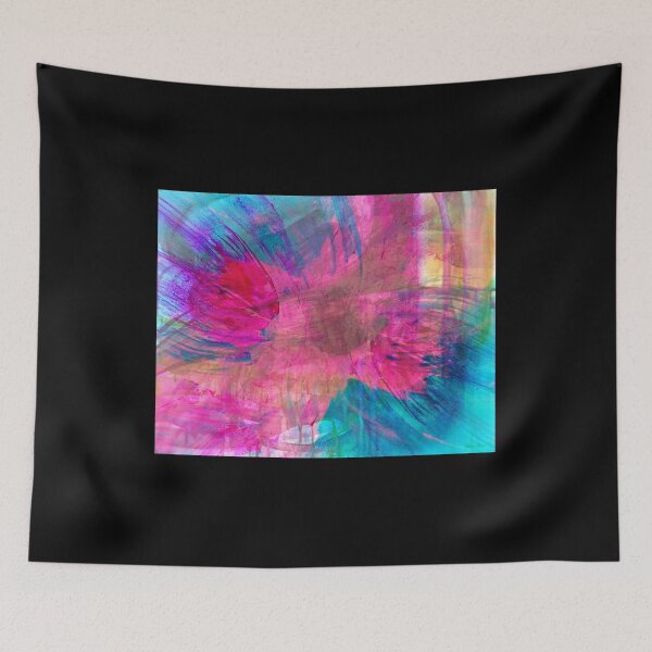 Item preview, Bright Pink Blue and Purple Artwork Celebrating Birth, BEFORE YOU WERE BORN Digital Art Design Print designed and sold by Artist Susan  Harris.