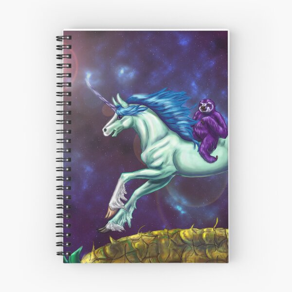Item preview, Sloth rides a Unicorn, riding a Pineapple designed and sold by MoparPhoenix.