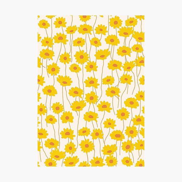 Item preview, Yellow flowers designed and sold by theseakiwi.