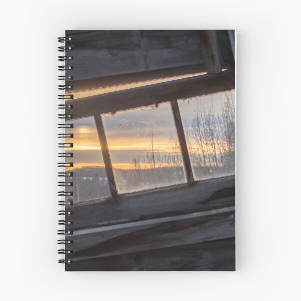 Item preview, Barn Window Sunset designed and sold by PurpleMonkeyDW.