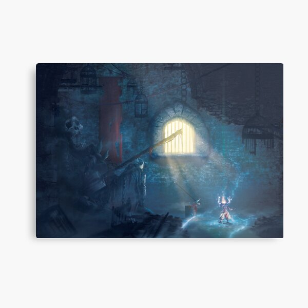 Undead Prisoner (27 Left!) Metal Print