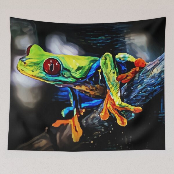 Item preview, Colorful Frog designed and sold by Showstroopart Christian Velazquez.