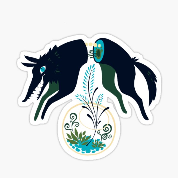 strange planet Sticker