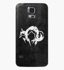 Foxhound V2 (White) Case/Skin for Samsung Galaxy