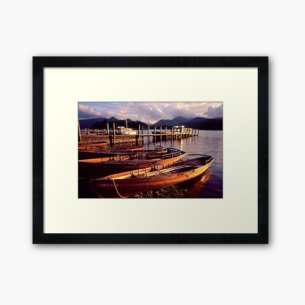 Keswick, Derwentwater - The Lake District Framed Art Print