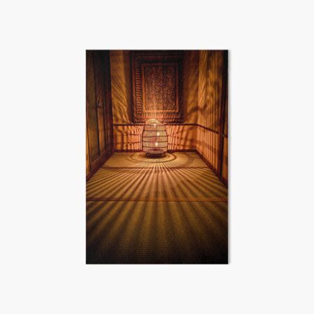 Ryokan Hakone Ginyu, corridor Art Board Print