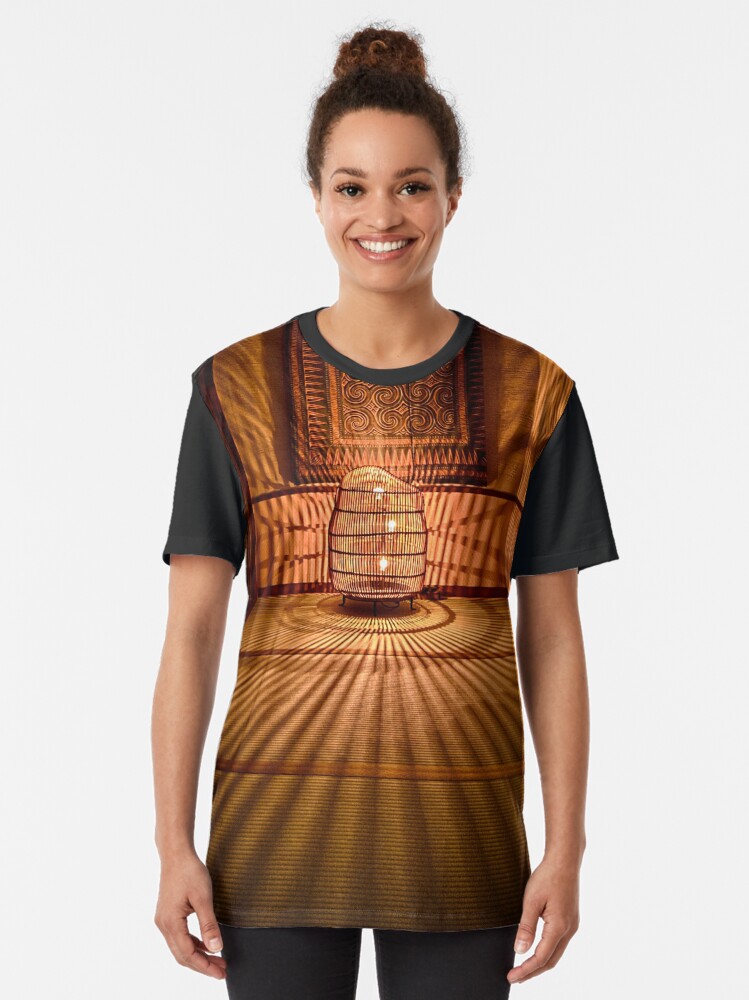 Alternate view of Ryokan Hakone Ginyu, corridor Graphic T-Shirt