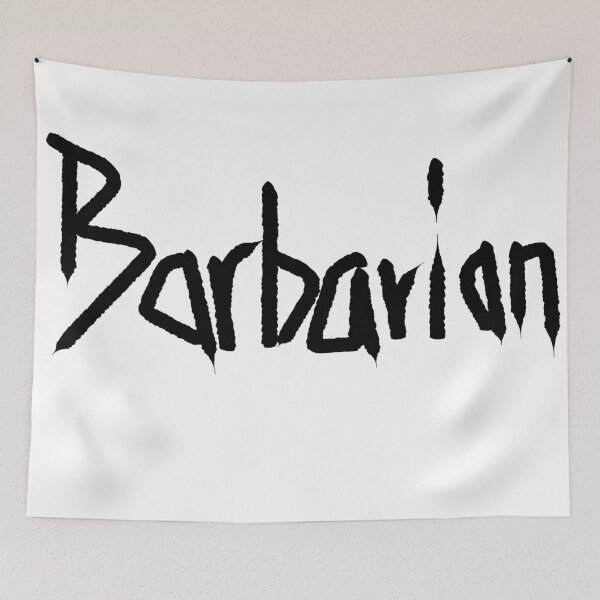 Item preview, Barbarian Scrawl designed and sold by Judge-Hatchet.