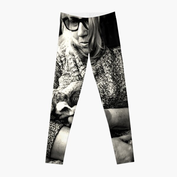 Woman with Lamb Leggings