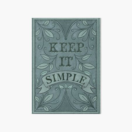 Item preview, Keep It Simple designed and sold by Theodora Gould.