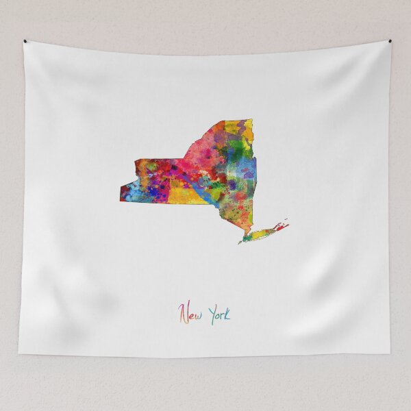 Item preview, New York Map designed and sold by ArtPrints.