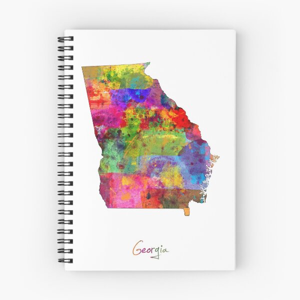 Item preview, Georgia Map designed and sold by ArtPrints.