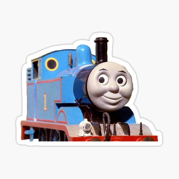 Thomas The Train Stickers Redbubble - thomas the train james and friends fall from the rail roblox epic