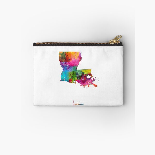 Item preview, Louisiana Map designed and sold by ArtPrints.