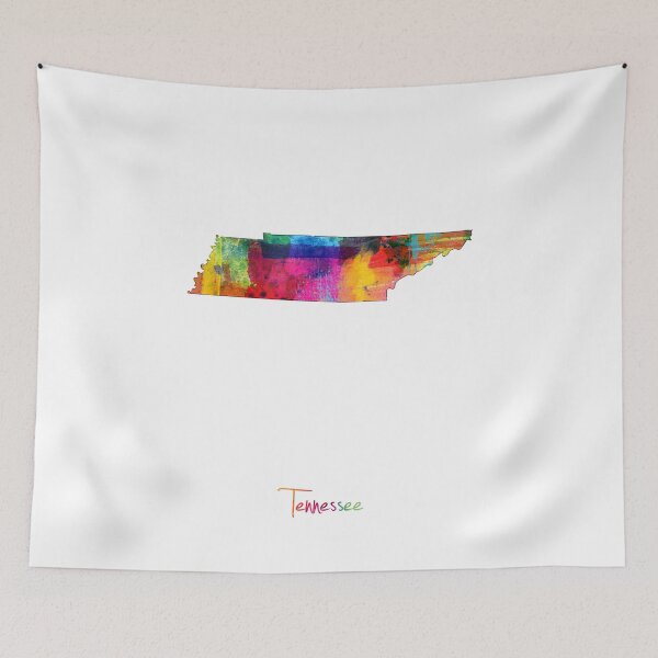 Item preview, Tennessee Map designed and sold by ArtPrints.