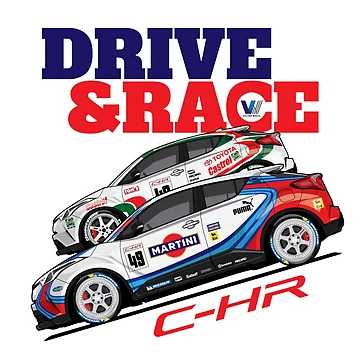 Artwork thumbnail, DRIVE RACE CH-R Martini Style by srattha