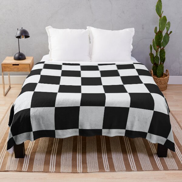 Item preview, Newcastle United Black and White Checkered Fan Flag designed and sold by Sporting Colour.