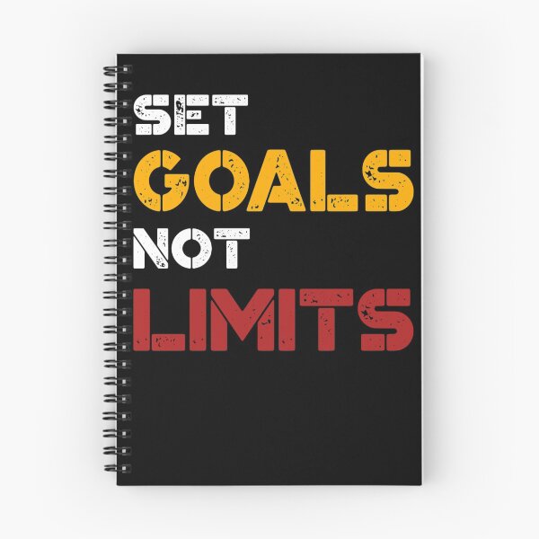 Item preview, Set Goals Not Limits designed and sold by SereneSouls.