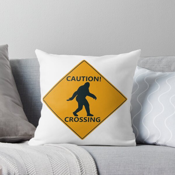 Item preview, Caution - bigfoot crossing Sign designed and sold by DutchVulture.