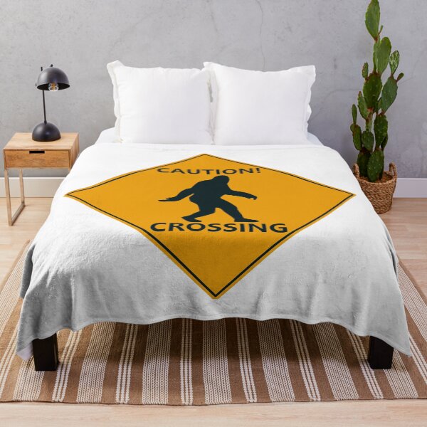 Item preview, Caution - bigfoot crossing Sign designed and sold by DutchVulture.