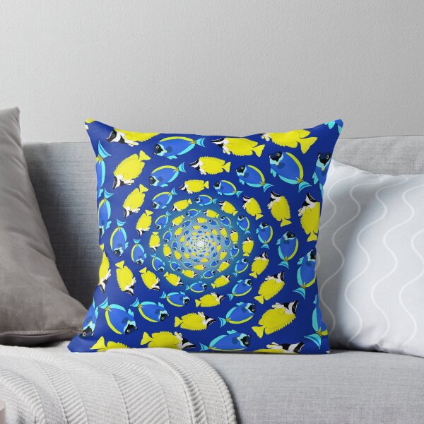 Item preview, blue and yellow fish designed and sold by schnuppadoo.