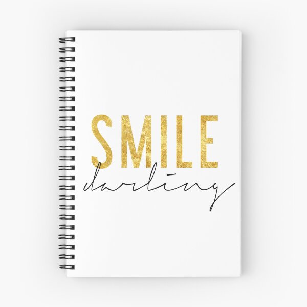 Item preview, Smile Darling - Black and Gold designed and sold by Rachel Additon.