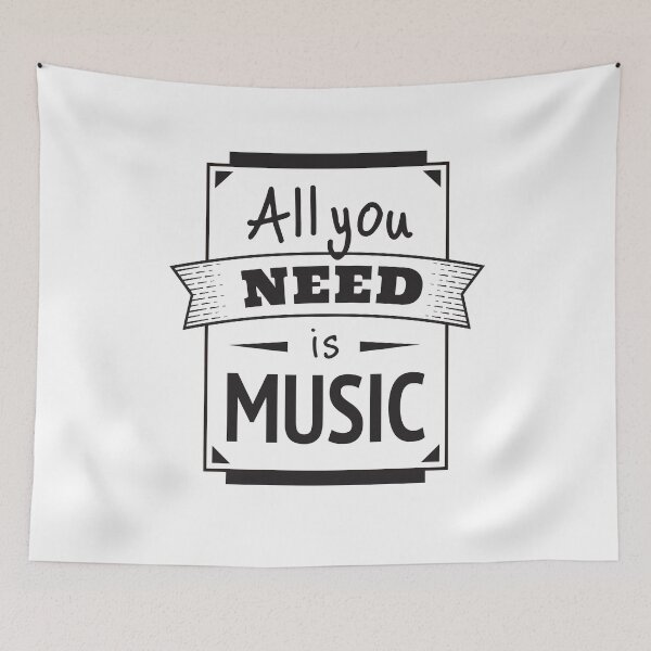 Item preview, All you need is music designed and sold by ritshi.