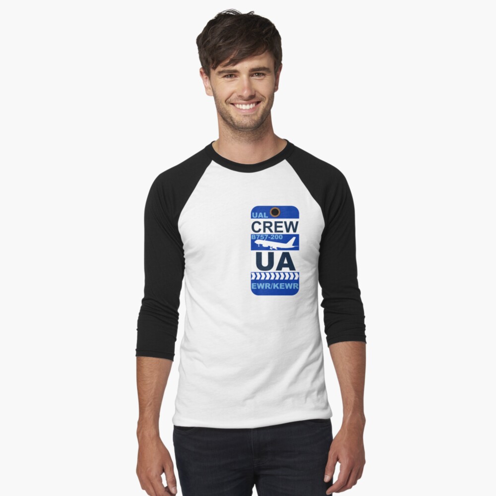 Item preview, Baseball ¾ Sleeve T-Shirt designed and sold by AvGeekCentral.