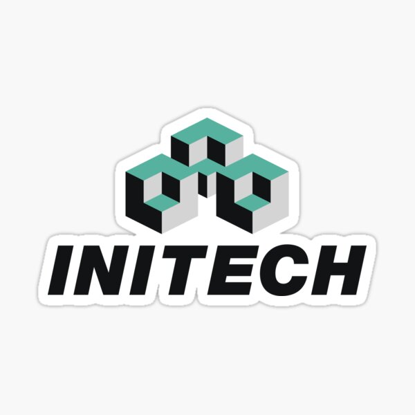 Initech Software Company Logo, Artwork For Tshirts, Posters, Stickers, Men, Women, Kids Sticker