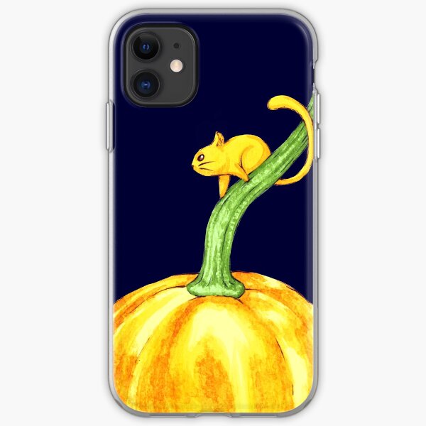 Pumpkin mouse Coque souple iPhone