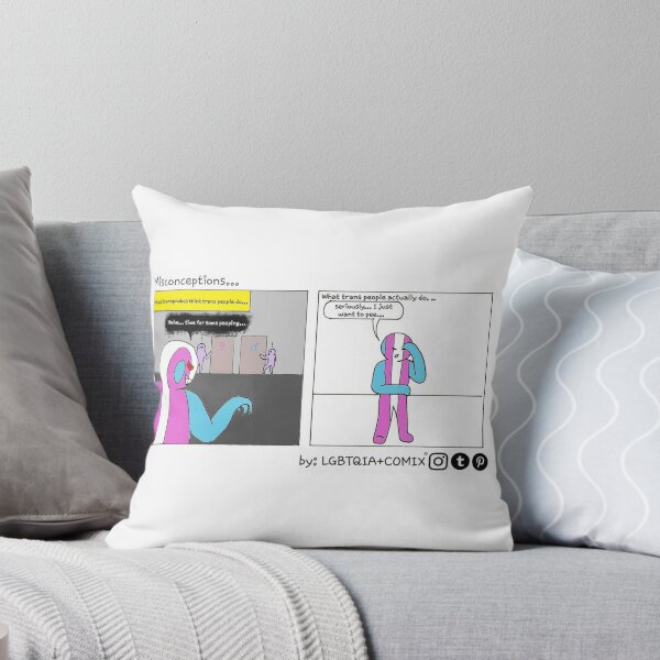 Item preview, Trans misconceptions... designed and sold by LGBTQIACOMIX.