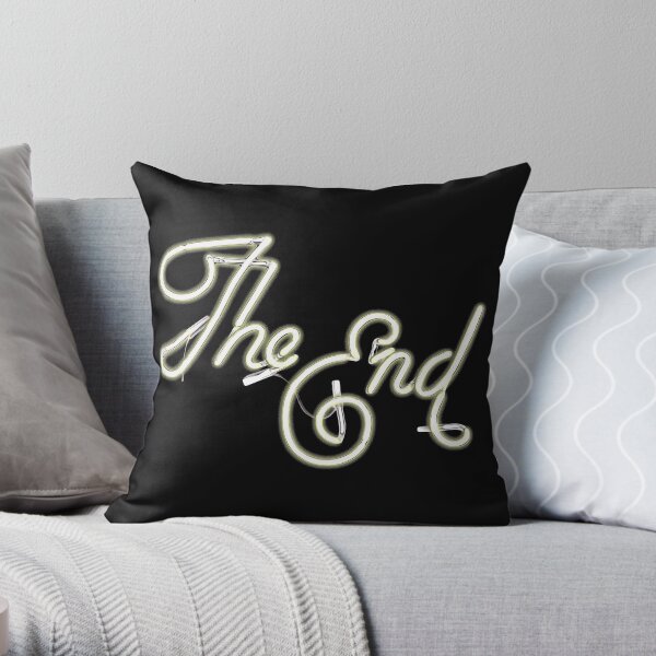 THE END - MOVIE CREDITS Throw Pillow