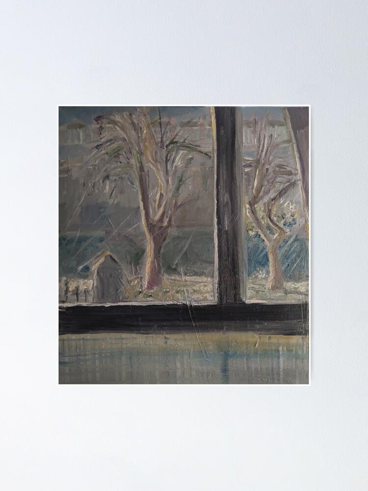 Thumbnail 2 of 3, Poster, View from studio window, York designed and sold by Jon Stevenson.