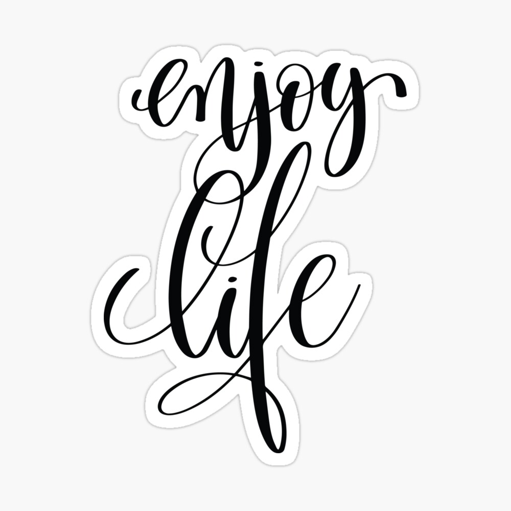 Enjoying my life Art Board Print by EnlightParis