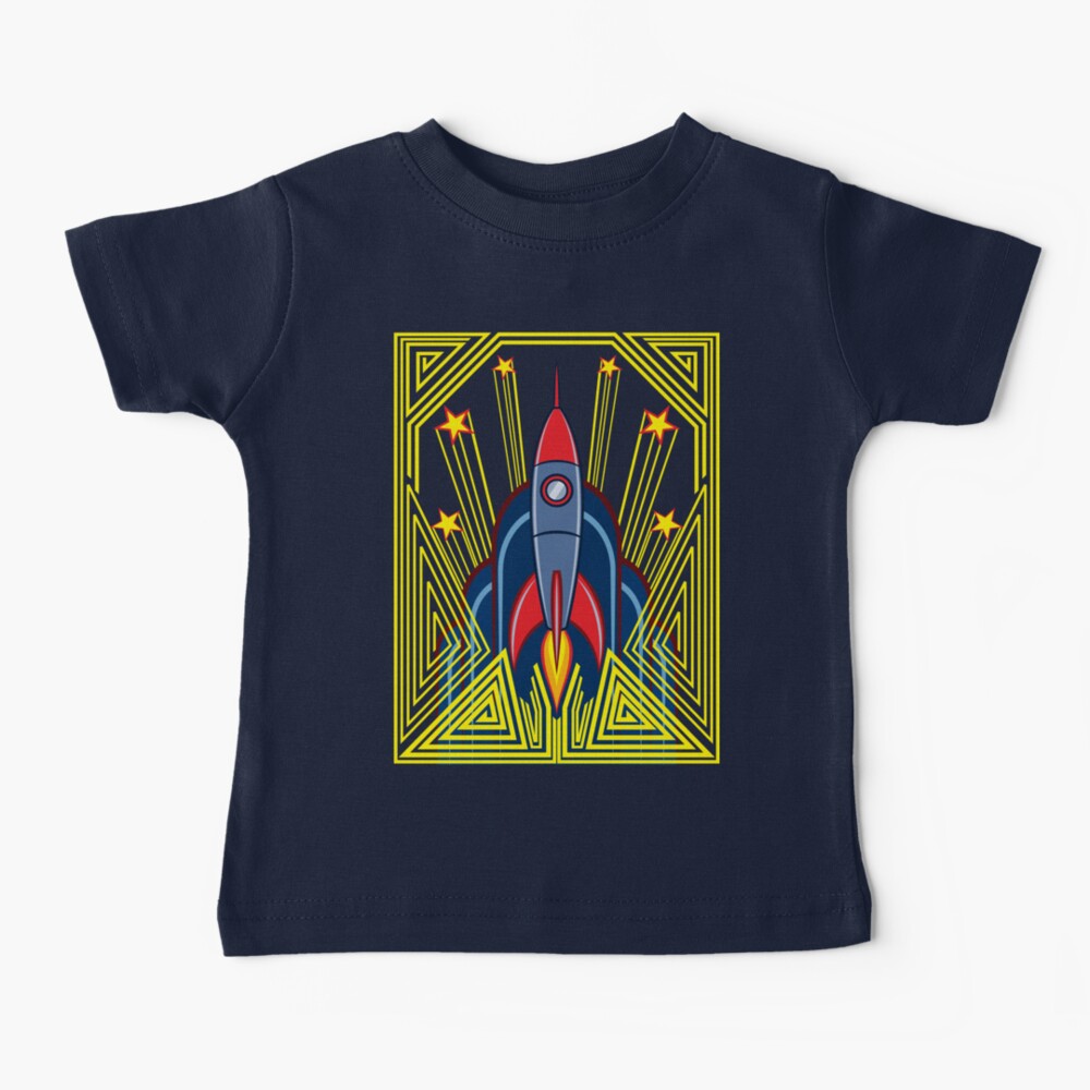 Deco Rocket Baby T-Shirt