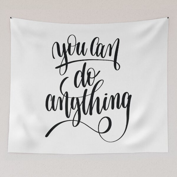 Item preview, You Can Do Anything Inspirational Quotes designed and sold by ProjectX23.