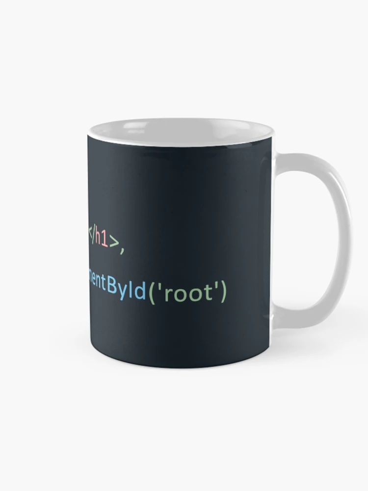 Thumbnail 3 von 6, Kaffeebecher, ReactJS ReactJS JavaScript Framework designt und verkauft von vladocar.