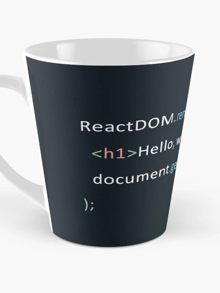 Thumbnail 3 von 4, Kaffeebecher, ReactJS ReactJS JavaScript Framework designt und verkauft von vladocar.